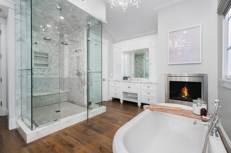 Elegant Frameless Shower